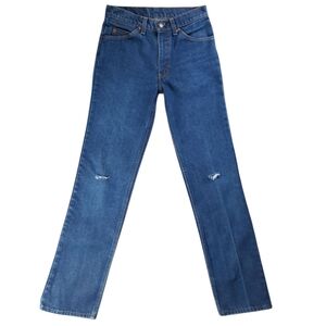 Levi's 509 Vintage 1985 USA Straight Leg Blue Jeans SZ 31x34